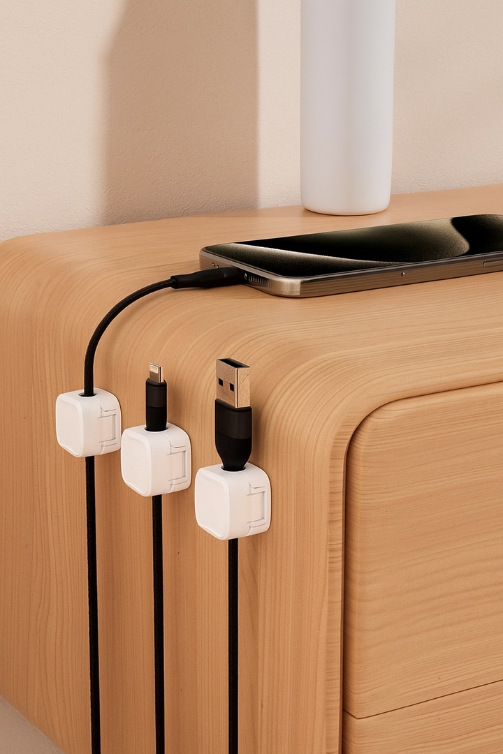 Magnetischer Kabelclip